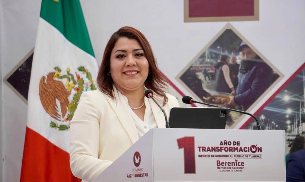 Alcaldesa de Tláhuac brinda su Primer Informe de Gobierno al Pueblo