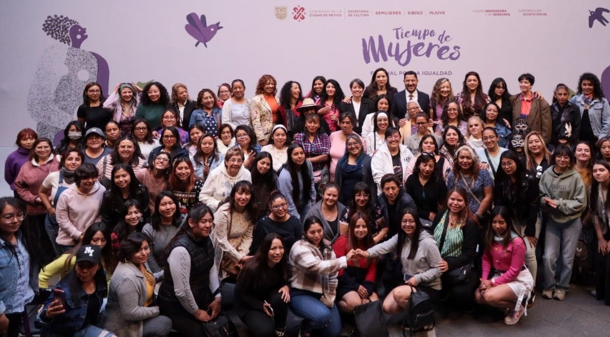 Como cada 8 de marzo, se conmemora el Día Internacional de la Mujer, fecha en que se pretende sensibilizar sobre los derechos de este sector de la población que, desde algún tiempo, lucha por la equidad de género. En este marco, el Gobierno de la Ciudad de México llevará a cabo la sexta edición del festival “Tiempo de Mujeres. Festival por la Igualdad 2024”. FOTO: GCDMX