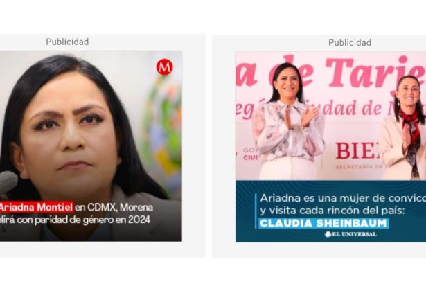 Ella se equivoca o alguien le anda haciendo un flaco favor a Ariadna Montiel, aspirante a la Jefatura de Gobierno de la CDMX y hoy secretaria del Bienestar del gobierno de Andrés Manuel López Obrador.