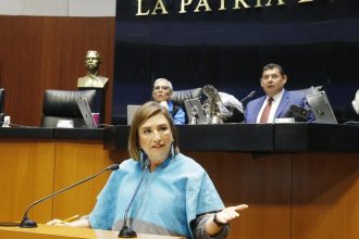 a senadora Xóchitl Gálvez está extrañada y hasta molesta de que digan que es la “corcholata” de Claudia Sheinbaum en la oposición para la Jefatura de Gobierno en 2024