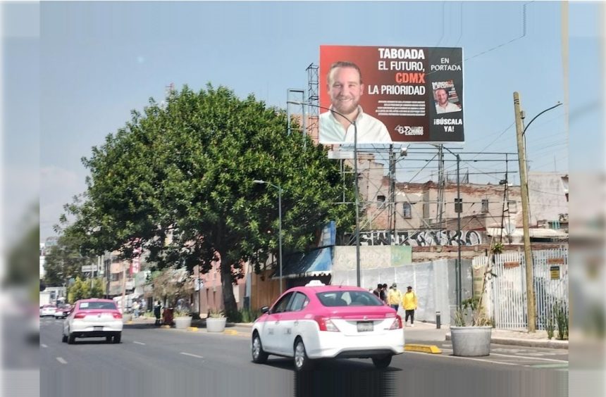 Taboada, Mundo Ejecutivo, anuncio espectacular, El Cabaretito, 2024, LGBTTTI+