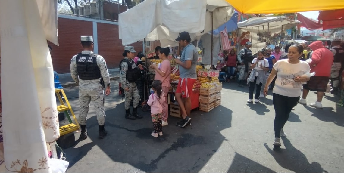 Ante la presencia de más de 5 mil trabajadores de la educación, la titular de la Secretaría de Seguridad y Protección Ciudadana (SSyPC), Rosa Icela Rodríguez, dio a conocer que aumentará el número de uniformados de la Guardia Nacional (GN) en la Alcaldía Xochimilco.