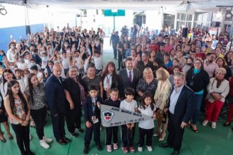 Durante el informe de inversión en infraestructura educativa llevado a cabo la Escuela “José María Mata”, el jefe de Gobierno Martí Batres dijo que las 226 escuelas que tuvieron afectaciones por el sismo del 2017 han sido totalmente reconstruidas o rehabilitadas.