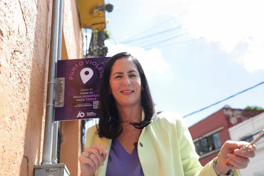 Aumenta a 156 el número de 'Puntos Violeta' para protección de niñas y mujeres en ÁO: Lía Limón