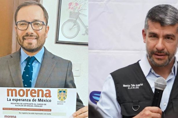 Tanto ha sido y es la permisividad y falta de aplicación de la Ley de Establecimientos Mercantiles por parte del actual edil y su antecesor, que en redes sociales los apodan Mauricio Table y Víctor Pomo o Víctor Porno. FOTO: Especial (X Romo y Tabe)