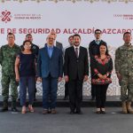 El jefe de Gobierno, Martí Batres y la alcaldesa de Azcapotzalco, Margarita Saldaña coincidieron en que la mejora en el índice de delitos de alto impacto en esa Demarcación Territorial es el resultado del trabajo coordinado entre ambas instancias de la administración pública. FOTO: Especial