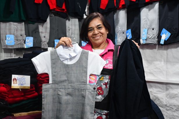 Con la finalidad de ayudar a disminuir el gasto que realizan los padres de familia en este regreso a clases, la administración en Tláhuac, encabezada por Berenice Hernández Calderón, ha organizado una feria para brindar productos de calidad y a buen precio; además de contar con la supervisión de la Procuraduría Federal del Consumidor (Profeco).