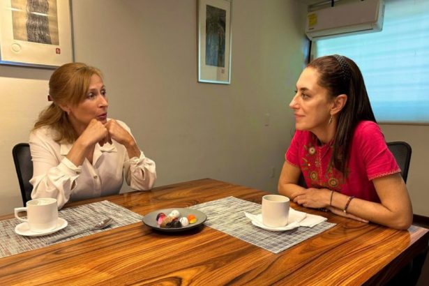 En el contexto del anuncio de los encartes y descartes para competir por la candidatura de Morena a la Jefatura de Gobierno de la Ciudad de México, circula la versión de que la ex secretaria de Economía, Tatiana Clouthier, se inscribiría al proceso de Morena. FOTO X / Sheinbaum