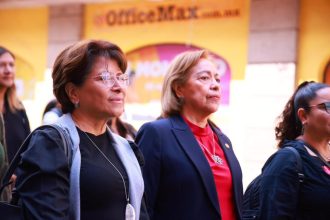 La coordinadora de Morena en el Congreso de la Ciudad de México y aspirante a la candidatura por la Alcaldía Iztapalapa Martha Ávila celebró la publicación de la convocatoria de su partido para la selección del coordinador de la Ciudad de México para la Defensa de la Cuarta Transformación, que de facto se convertiría en el candidato a la Jefatura de Gobierno. FOTO: X / Martha Ávila