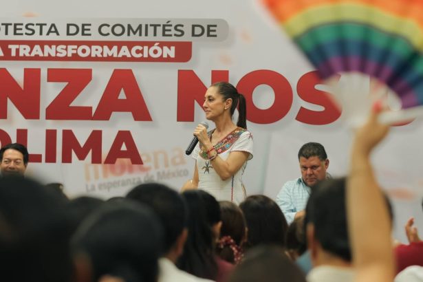 Con la designación de sus coordinadores de campaña por circunscripción, la inminente candidata presidencial de Morena, Claudia Sheinbaum, ha empezado a repartir el pastel para ver si con eso calma a los grupos duros que están moviéndole el piso a quien ella quiere imponer como abanderado para la Ciudad de México, Omar García Harfuch. FOTO: X / Sheinbaum