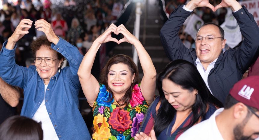 “Es una acción positiva –mejor dicho ‘acción afirmativa’– que logra hacer que participemos más mujeres. De lo contrario, la mayoría seguirían siendo hombres", expresó Brugada Molina. FOTO: Campaña Brugada