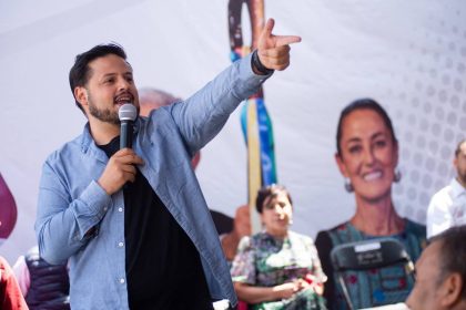 La dirigencia de Morena en la Ciudad de México, que encabeza Sebastián Ramírez, lamentó “el mal momento” que el Frente Amplio por México (PAN, PRI y PRD) está haciendo pasar a la a la alcaldesa de Cuauhtémoc. Sandra Cuevas, luego de que ella acusó de querer excluirla del proceso interno para elegir al candidato de la oposición para la elección del 2024. FOTO: Morena CDMX