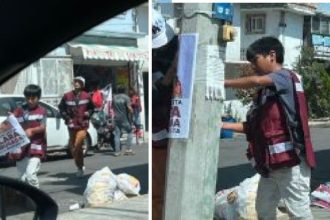 El diputado del PAN, Luis Chávez García, acusó a la aspirante a la candidatura de Morena para la Ciudad de México, clara Brugada, de recurrir a prácticas que actualmente se consideran deleznables, al utilizar a menores de edad para sus fines proselitistas. FOTOS: Diputados PAN CDMX