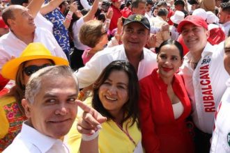 : “De entre quienes aparecen en estas imágenes saldrá quien gobierne la CDMX en 2024. ¡Guárdenla bien!”, posteó el domingo Rubalcava. FOTO: X / LUIS CHÁZARO