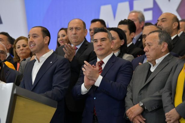 Es la orografía política nacional en el estira y afloje entre el presidente panista, Marko Cortés, y el priísta, Alejandro ‘Alito’ Moreno. FOTO: PRI