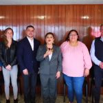 La candidata de Morena a la Jefatura de Gobierno Clara Brugada se reunió con los exaspirantes de la contienda interna, con quienes conformará un Consejo Asesor para competir en el proceso electoral constitucional de junio próximo. FOTO: X / Clara Brugada