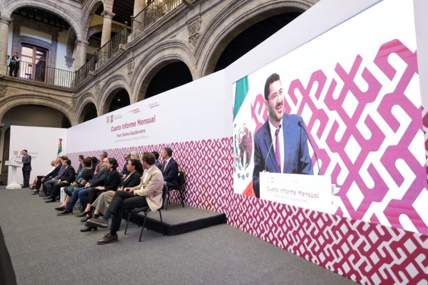 “Queremos que las obras de la Línea 1 del Metro estén terminadas antes de que concluya esta administración, de tal forma que podamos celebrar que toda la Línea 1 fue modernizada, rehabilitada, renovada”, dijo Batres. FOTO: GCDMX