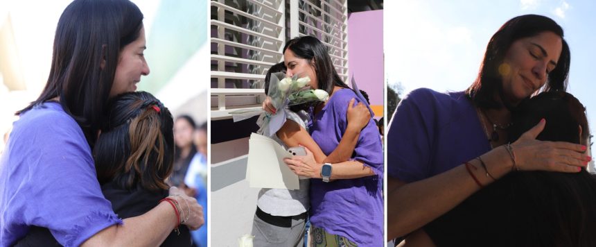 Lía Limón insistió en que la política de género en la alcaldía es integral y circular, lo que demuestra que: “somos una alcaldía aliada de las mujeres; por lo que este esfuerzo no es aislado, pues se suma a la Tarjeta Aliada, los Puntos Violeta, a la Línea Aliada y a Contacto Mujer”. FOTOS: Alcaldía ÁO