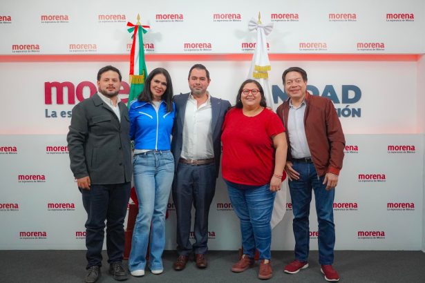 La precandidata de Morena a la Jefatura de Gobierno, Clara Brugada celebró que la exdiputada local Leticia Varela sea quien represente a su partido para competir por la Alcaldía Benito Juárez en la elección del 2024. FOTO: X / Lety Varela
