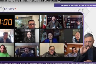 El Consejo General del Instituto Electoral de la Ciudad de México (IECM) aprobó que para este 2024 los partidos políticos tendrán un financiamiento público que asciende a un total de 833 millones 102 mil 794.16 pesos, equivalentes a alrededor del 40% del Presupuesto de Egresos que le fue asignado al IECM para el Ejercicio Fiscal 2024, el cual es de 2 mil 100 millones de pesos. FOTO: IECM