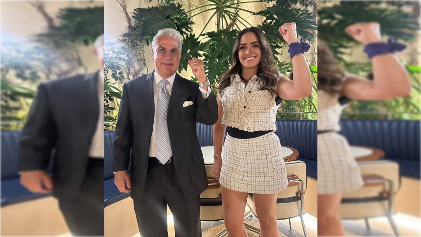 El acontecimiento más reciente ocurrió este miércoles: Alejandro Rojas Díaz Durán, senador suplente de Ricardo Monreal, el padre de la candidata morenista, decidió sumarse a la campaña de Alessandra.