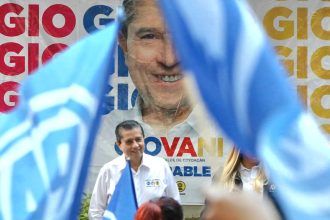 Giovani Gutiérrez indicó que se ha gobernado en dos años y medio con profesionalismo, con metas definidas y con planes programados. FOTOS: Especial