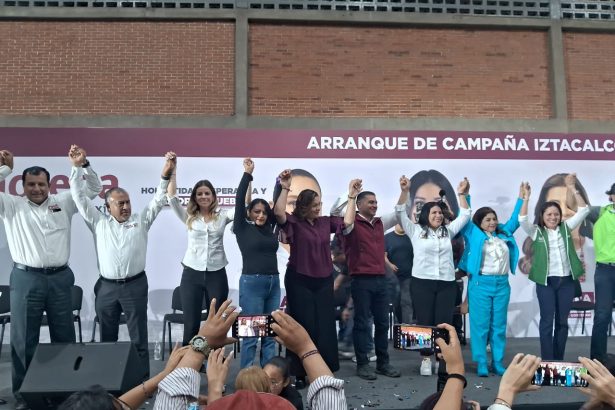 La candidata de Morena a la Alcaldía de Iztacalco, Lourdes Paz, se comprometió a resolver el problema de inseguridad que enfrentan los habitantes de la Alcaldía Iztacalco y consolidar la paz a la demarcación, para lo cual dijo que le apoyará el ex titular de la Secretaría de Seguridad Ciudadana de la capital, Omar García Harfuch. FOTO: CDMX Magacín