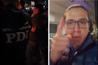 En otro post frente al edificio central de la Fiscalía General de Justicia de la Ciudad de México –conocido como "bunker"– que encabeza el cuñado del jefe de gobierno, Ulises Lara, Luis Mendoza responsabilizó a esta dependencia pero también a Martí Batres de las lesiones causadas a brigadistas de la coalición Va X La CDMX. FOTO: X