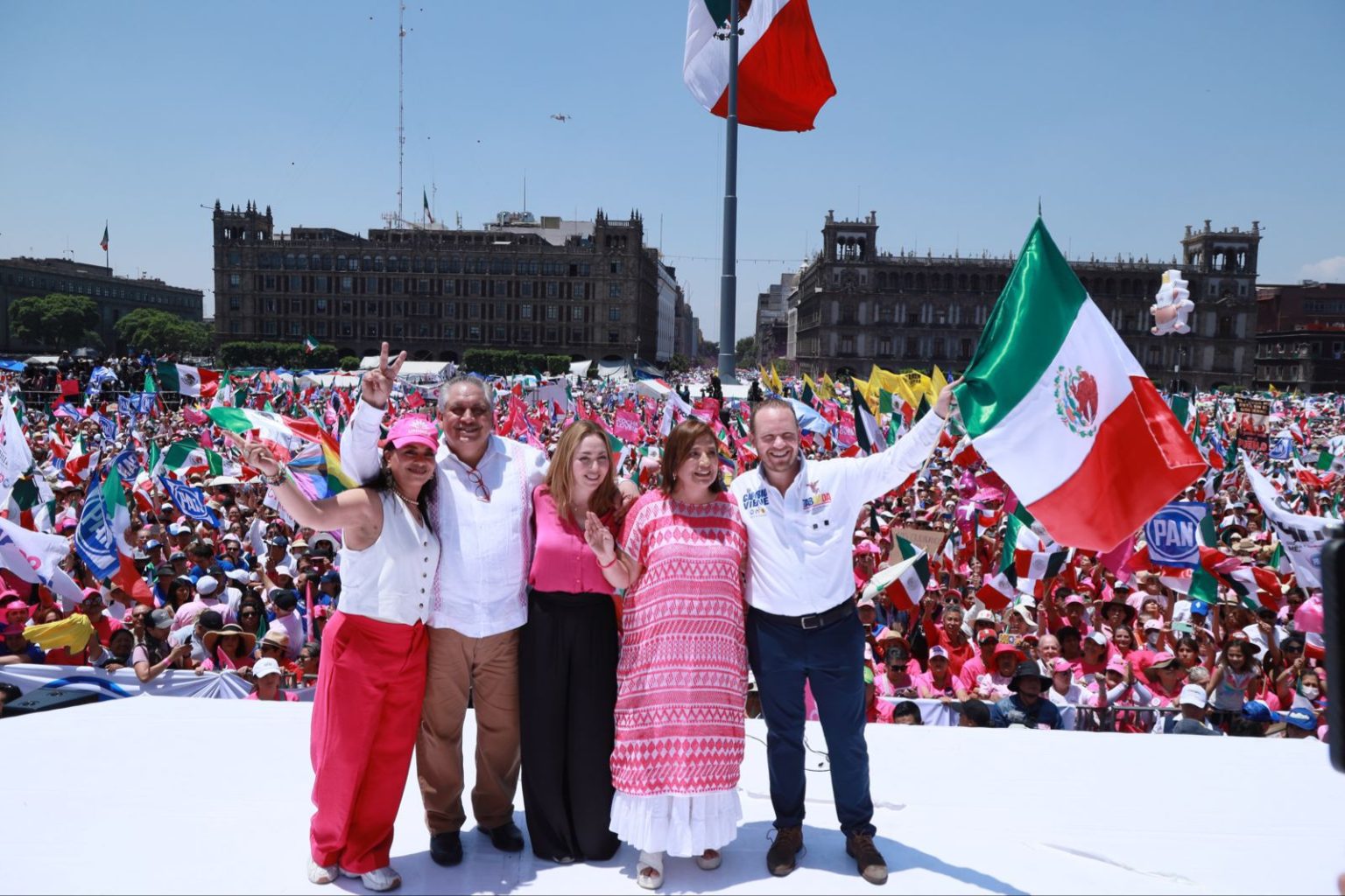 Santiago Taboada, candidato a la Jefatura de Gobierno de la Ciudad de México por el PRI, PAN y PRD se consideró aspiracionista y prometió hacer de la capital mexicana el mejor lugar para vivir. FOTO: Especial