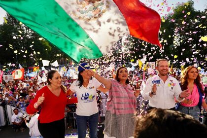 El abanderado de Va X la Ciudad de México a la Jefatura de Gobierno, Santiago Taboada, llamó a todos los capitalinos a que el próximo 2 de junio no se dejen intimidar por el gobierno de Morena y Martí Batres, y que de manera libre voten, porque es la cita más importante para el país en muchas décadas. FOTO: Especial