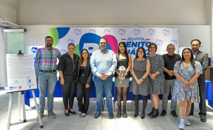 El alcalde de Benito Juárez, Luis Mendoza, resaltó la importancia de lograr estos acuerdos, pues, con ellos, se da visibilidad a aquellos seres sintientes que, muchas veces no son tomados en cuenta a la hora de generar iniciativas. FOTOS: Especial