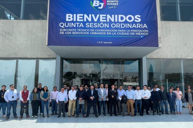 La alcaldía Benito Juárez fue sede de la Quinta Sesión Ordinaria del Subcomité Técnico para la Prestación de Servicios Urbanos en la CDMX, la cual se llevó a cabo en las instalaciones del Gimnasio Olímpico Juan de la Barrera. FOTO: Especial