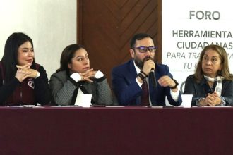 En su intervención, la diputada Xóchitl Bravo Espinosa (MORENA) resaltó la importancia de estos foros, dirigidos a las Comisiones de Participación Comunitaria (COPACOS) de las diferentes colonias y barrios de las 16 alcaldías.