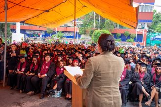 La alcaldesa Aleida Alavez Ruiz afirmó que la voz de las y los estudiantes se reflejará en las obras que se emprendan a través “De la A a la Z, Trazaremos la Meta”, acción que dará mantenimiento a 75 escuelas públicas de la demarcación. FOTO: Especial