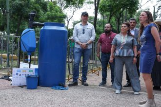 Presenta Brugada programa 'Cosecha de Lluvias' en Coyoacán