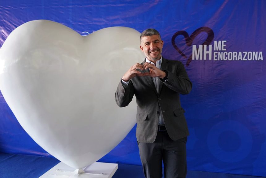 Mauricio Tabe, alcalde de Miguel Hidalgo, anunció la realización de la Feria de la Salud el próximo lunes 29 de septiembre, en el marco del Día Mundial del Corazón, que tiene como objetivo la prevención de enfermedades cardiovasculares que son la principal causa de muerte de las y los mexicanos. FOTO: Especial