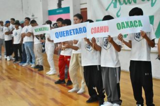 Con la participación de deportistas de distintos estados del país, así como de delegaciones invitadas de Cuba y Venezuela, se puso en marcha esta importante justa deportiva. FOTO: Especial
